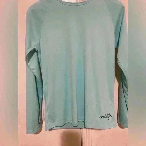 Reel Life Long Sleeve UV‎ Tee Sz M - Picture 8 of 10